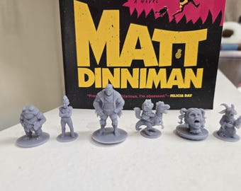 Dungeon Crawler Carl Tabletop Miniatures