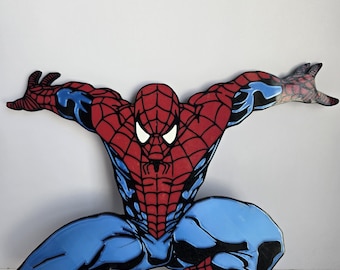 3D gedruckte Spiderman Wandkunst