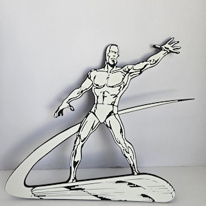 シルバーサーファーのアートプリント - Etsy 日本