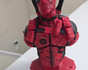 3D Printed Deadpool Bust