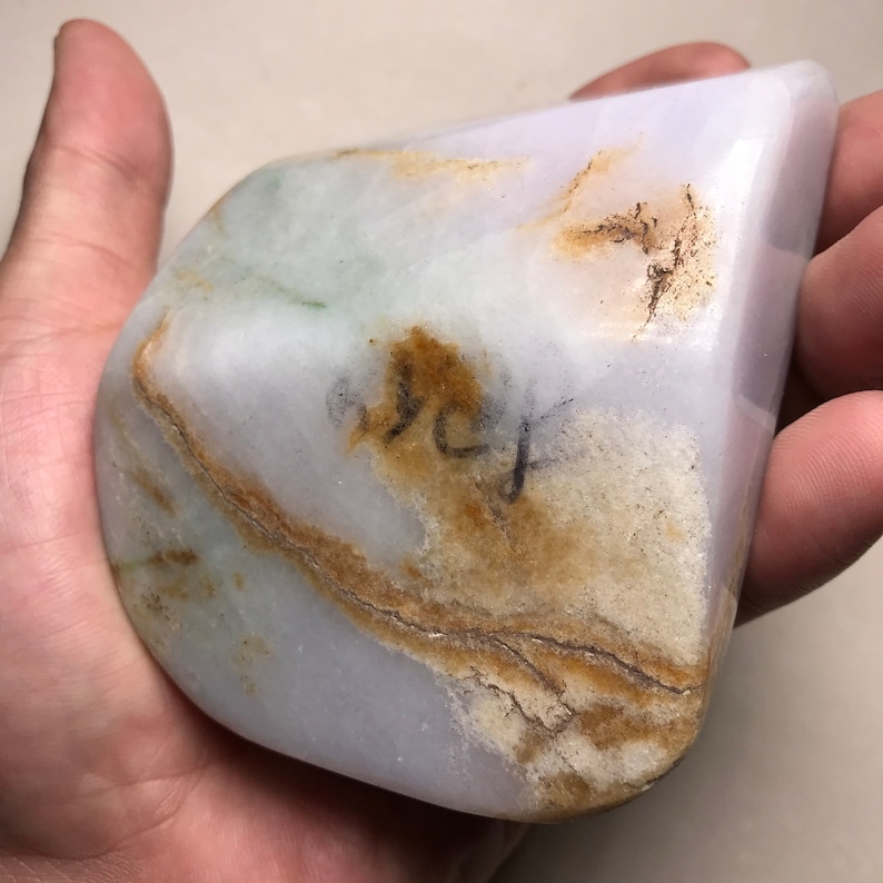 503g Natural Ice Jadeite Raw Stone Burmese Grade A Jade Etsy