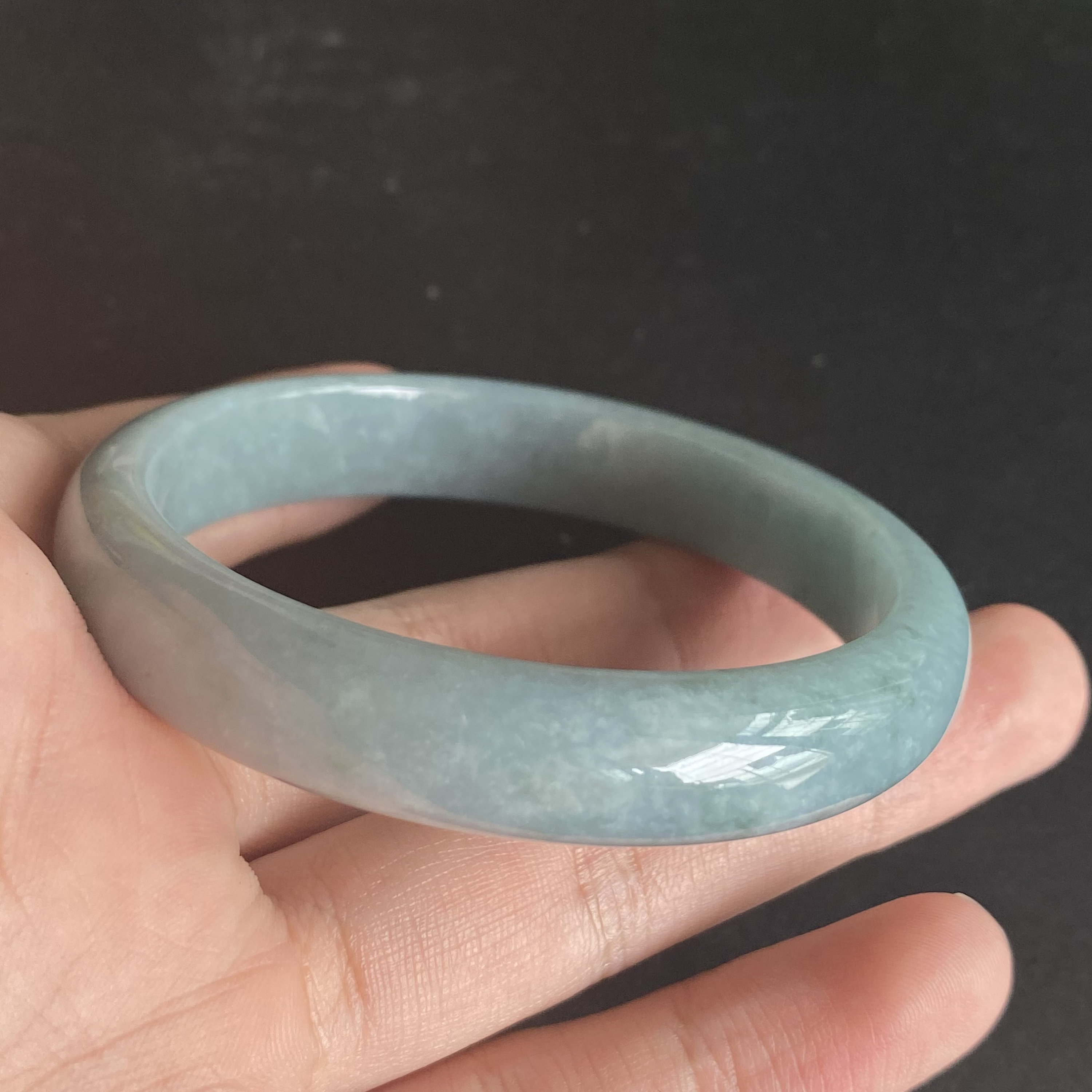 59.7mm Natural Guatemalan Jadeite Translucent Blue Grade A - Etsy