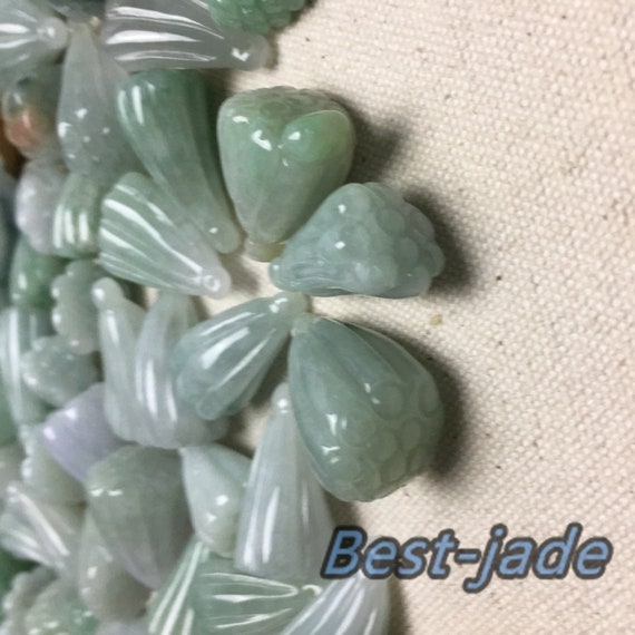 Doraemon ドラえもん baby Pendant Natural jadeite Grade A Children Kid Burma Jade