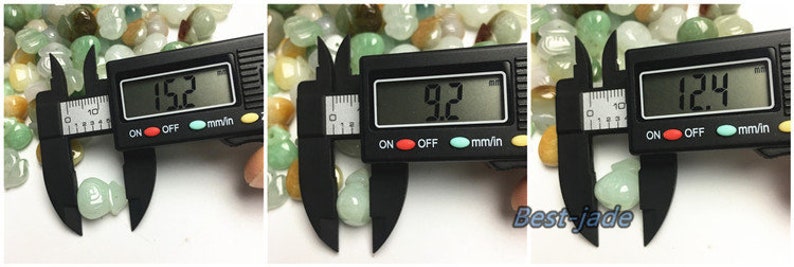 30PCS Grade A Jadeite Wallet pendant Natural Grade A Stone Green Jade ICE Jadeit Chinese Beads,Myanmar Baby hang necklace Blume