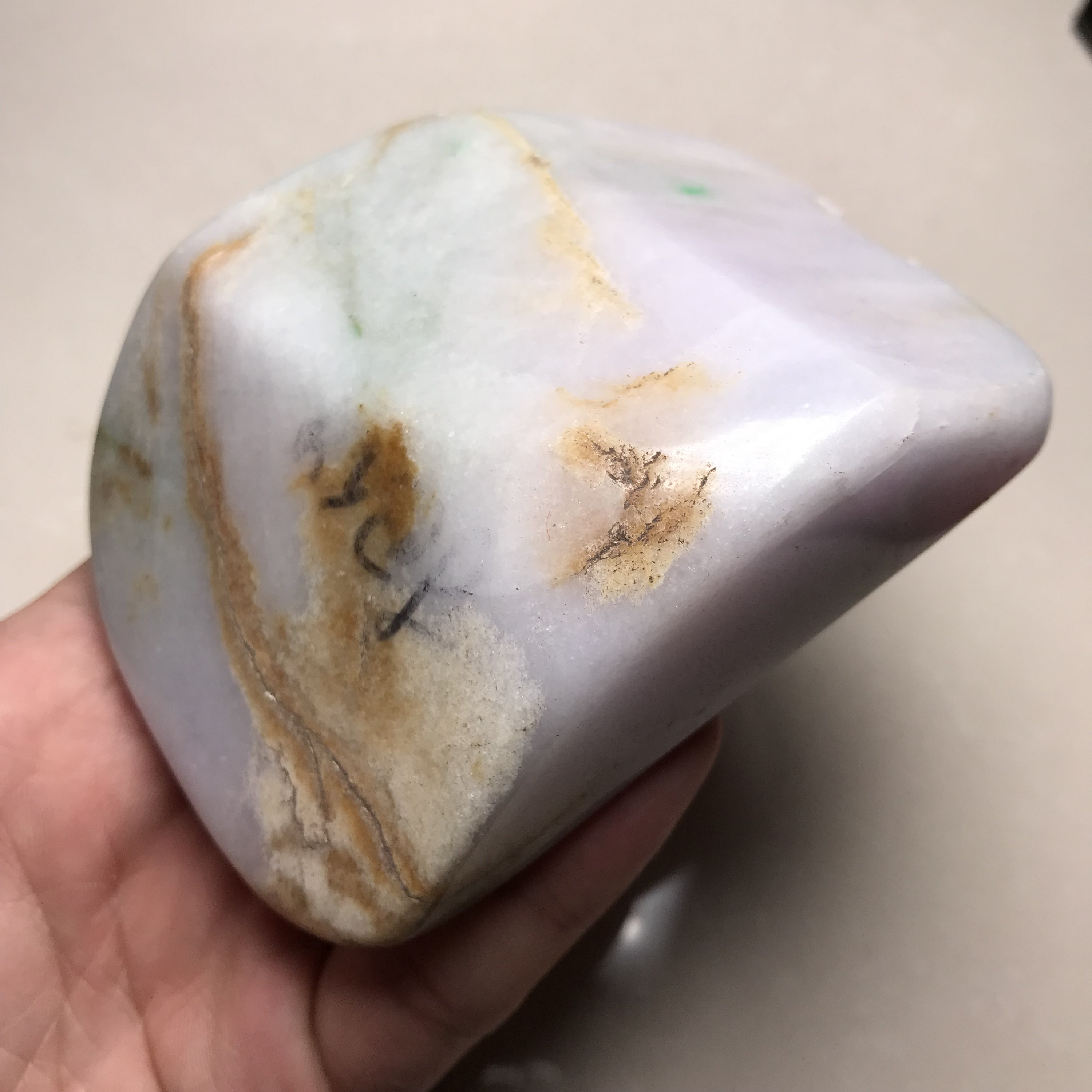 503g Natural Ice Jadeite Raw stone Burmese Grade A jade Etsy