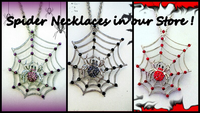 50/% SALE Halloween Jewelry Set For Women..Halloween Necklace and Earrings Set..Womens Halloween Costume Adults..Earring Set..Necklace Set