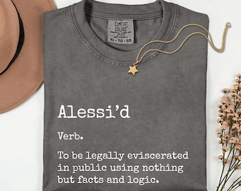 Maglietta Karen Read Lawyers, Processo Karen Read, Maglietta True Crime Process, Maglietta Alessi'd Defense Lawyer, Colori Comfort, Maglietta Robert Alessi