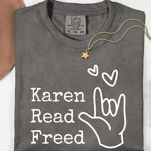 Karen Read Freed Shirt, Karen Read Trial, Forever Acquitted, True Crime Trial, Alan Jackson, Alessi, Yennetti T-Shirt, Comfort Colors