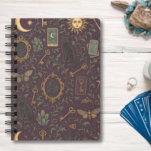 Witchy Journal, Whimsigoth journal, Witchy stuff, Witchy Journal, Custom Celestial Journal, Witchy Gift, whimsigoth notebook whimsigoth Gift