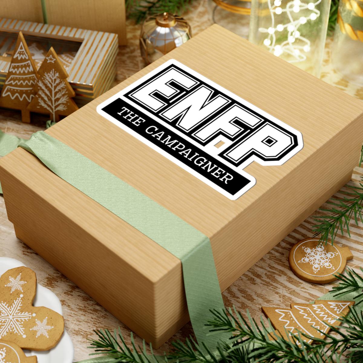ENFP Sticker Black - the Campaigner MBTI Type Sticker, Playful Optimist ...
