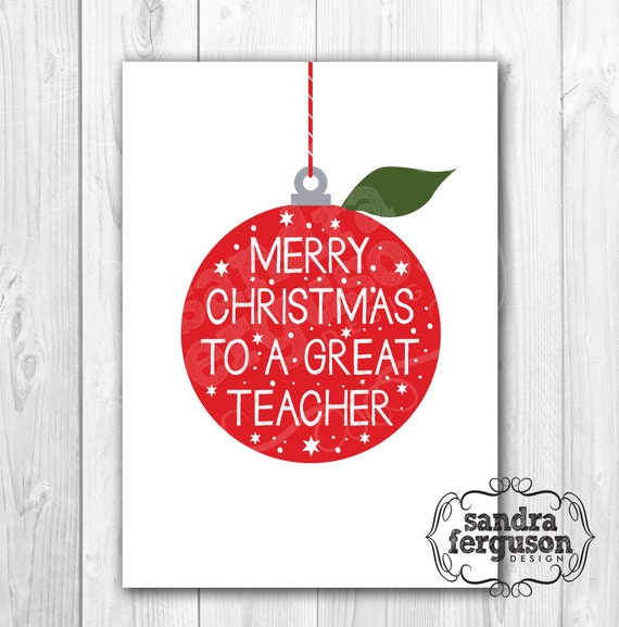 5X7 Printable Merry Xmas towards a Perfect Instructor\ image regarding Printable Christmas Cards for Teachers known as 5X7 Printable Merry Xmas in direction of a Ideal Instructor\