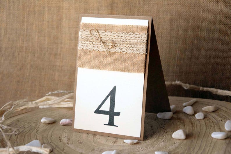 lace table number rustic table number escort cards wedding etsy