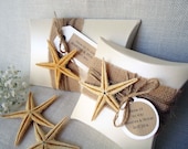 Gift Boxes Wedding Favor Boxes Beach Boxes Party Favor Boxes Pillow Boxes Large Pillow Boxes Ivory Burlap Pillow Boxes - PACK of 5 BOXES