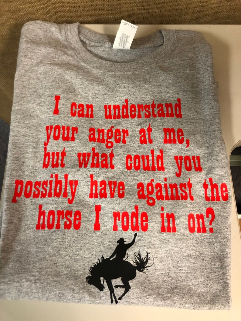 The Horse you Rode in on Etsy