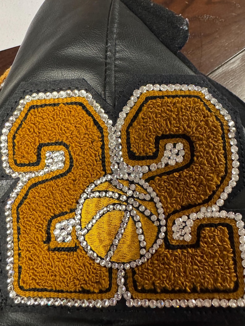 Sports Numbers Chenille Letterman Jacket Patches - Etsy