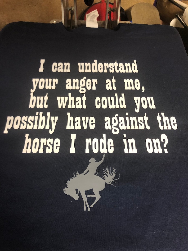 The Horse you Rode in on Etsy