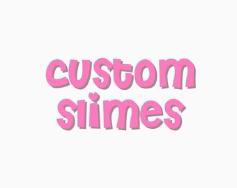 slime supplies (dm me on instagram first)