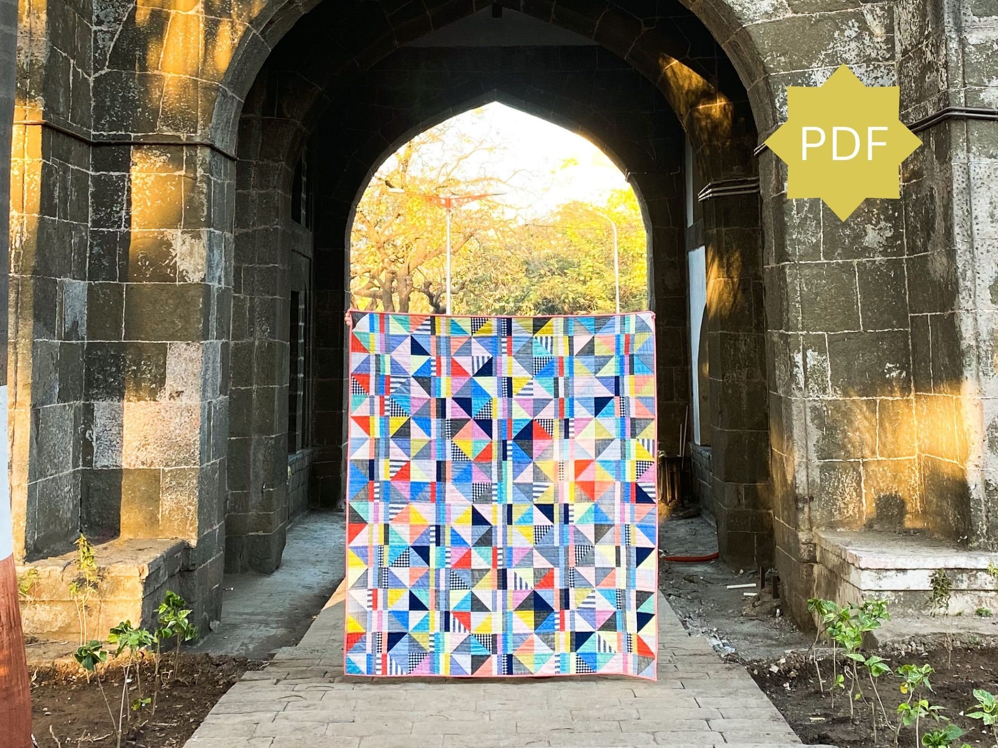 Kailia's Quilt Pattern - Beginner Quilt Pattern - Fat Quarter Friendly ...