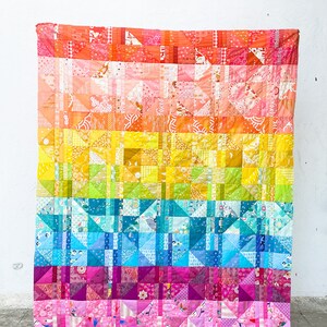 Kailia's Quilt Pattern - Beginner Quilt Pattern - Fat Quarter Friendly ...