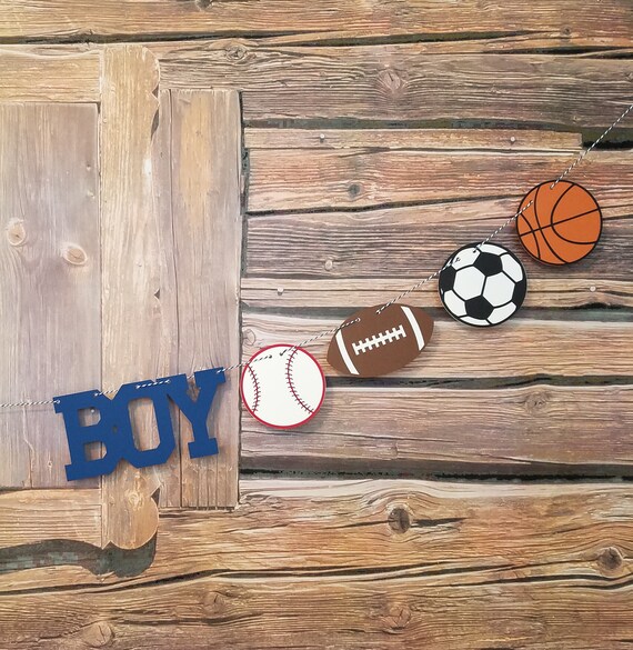 Baby Shower Sports Banner Sports Baby Shower Baseball Banner