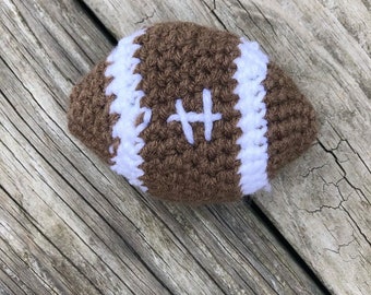 Fútbol Pequeño, Fútbol de ganchillo, Juguete de bebé, Fútbol relleno, Regalo del bebé, NFL