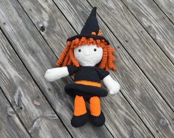 Regina la bruja crochet bruja bruja muñeca
