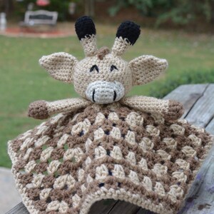 Crochet Giraffe Lovey