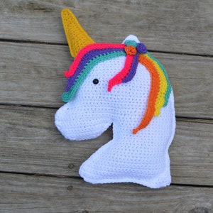 Unicorn Kawaii Cuddler Unicorn Pillow, Whimsical Decor