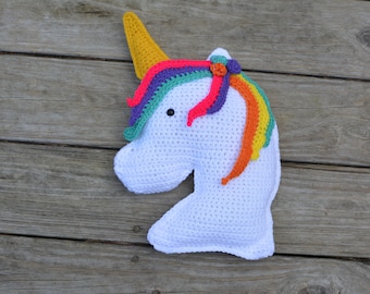Unicornio Kawaii Cuddler Unicorn Pillow, Decoración caprichosa