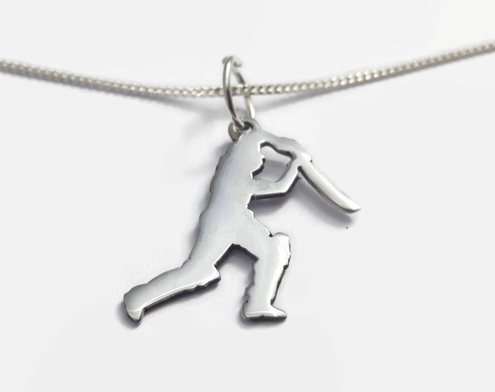 925 Sterling Silver Cricket Necklace Jewellery for health Etsy