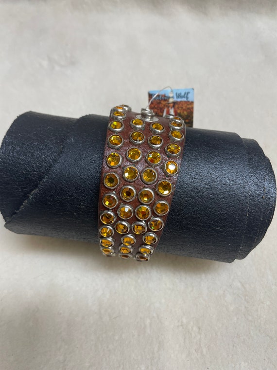 Assorted Leather Studded Bracelets - image 3