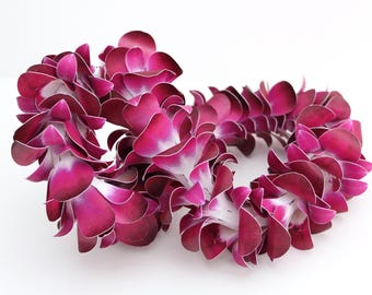 Hawaiian Orchid Lei SVG-utskrifts- och klippfil för Cricut och Silhouette