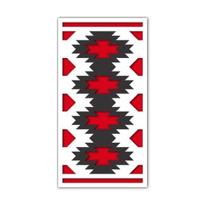 Fichier de coupe en couches de tapis Navajo pour machines de découpe Cricut et Silhouette
