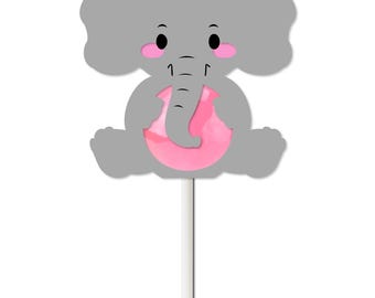 Bedårande elefant i lager SVG-klubbhållare – Cricut- och Silhouette-kompatibla klippfiler