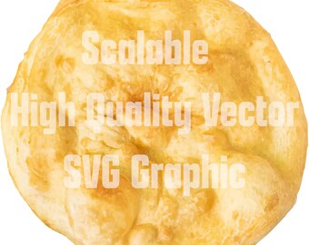 Frybread SVG Clipart | Skalbar vektorgrafik