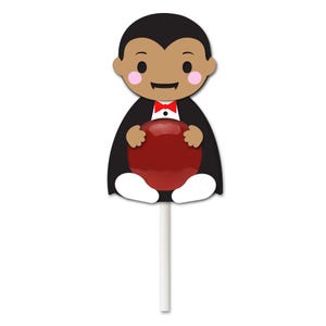 Adorable Dracula Lollipop Sucker Holder SVG Cut File – Perfect for Cricut & Silhouette