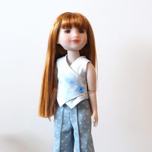 RRFF Doll Outfit: Wide Leg Pants and Knit Top
