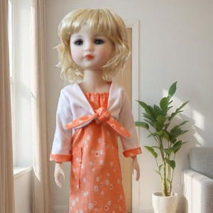 Boho Dress with Bolero Jacket for Ruby Red Fashion Friends Doll