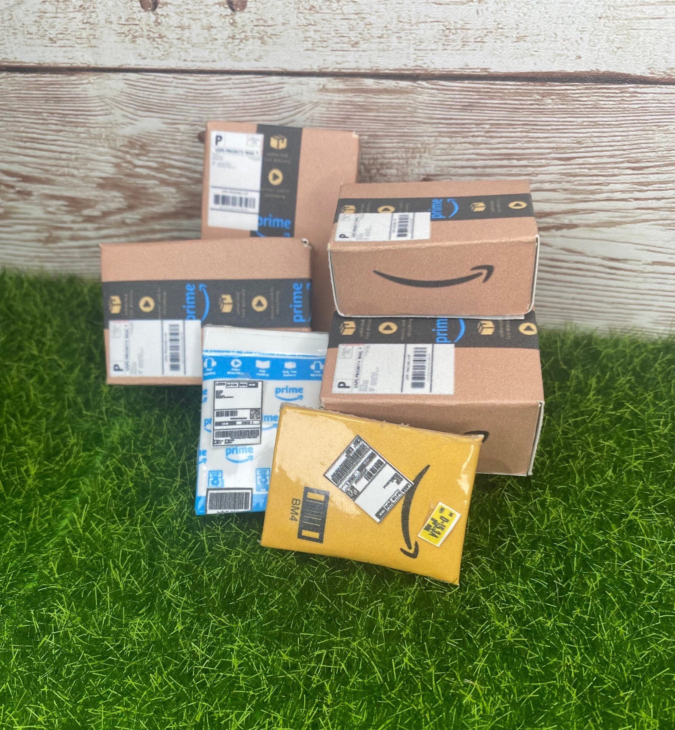 Miniature Amazon packages Etsy