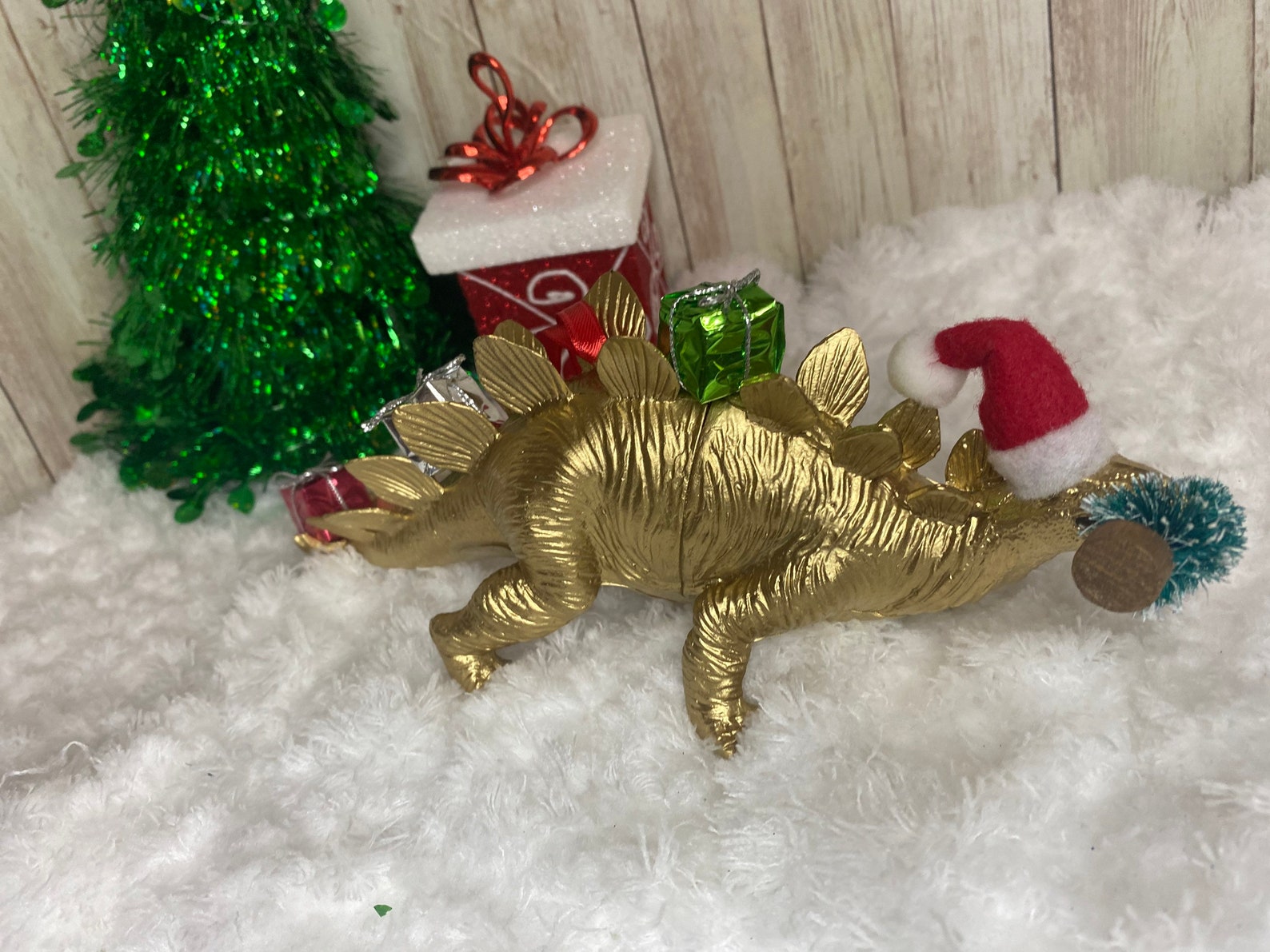 Dinosaur christmas Ornament Etsy