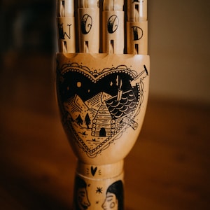 Wooden Hand Love Wood image 5