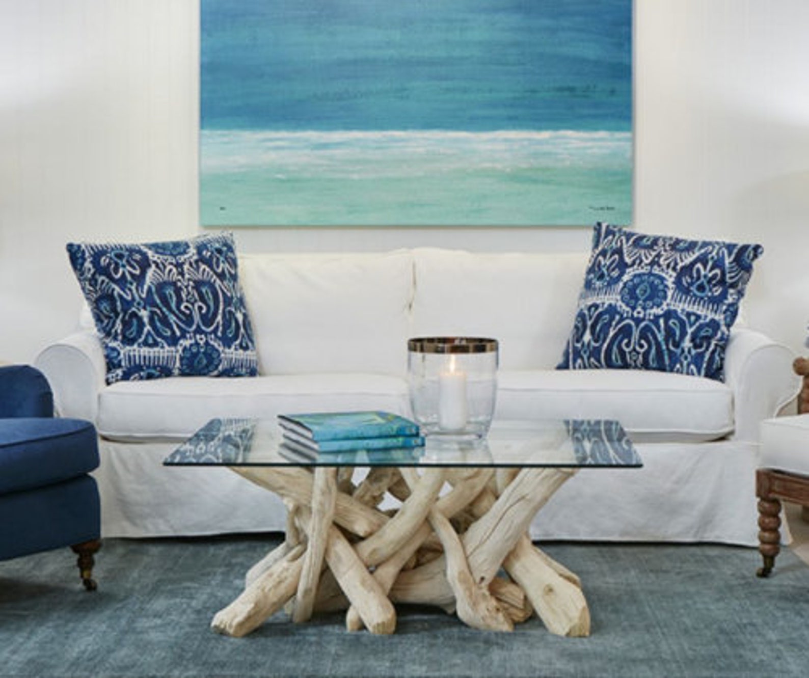 Driftwood Table Base 24 X 38 X18h Large Etsy