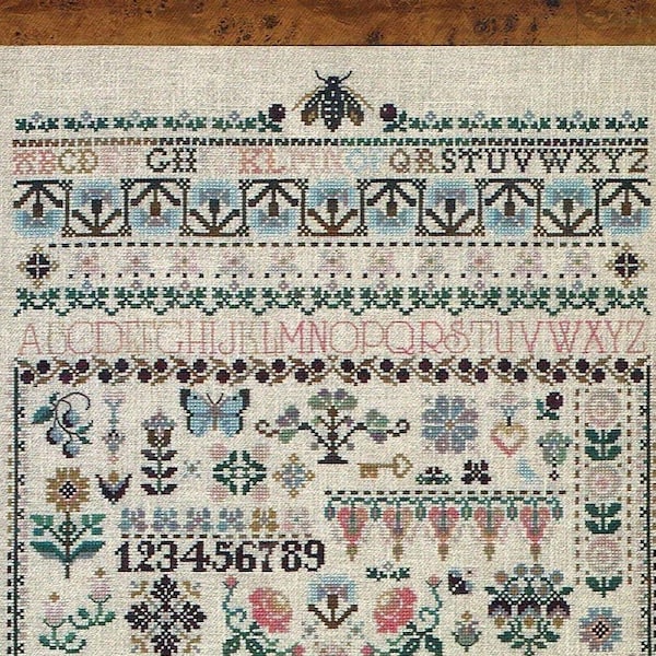 Summer Sampler *FREE Insured Shipping* Counted Cross Stitch Chart Pattern Butternut Road Marilyn Leavitt-Imblum BR13 97-2436