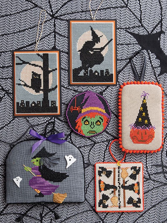 Hand Embr Patterns Magazines Just Cross Stitch 2020 Special Halloween Collector S Issue Cross Stitch Patterns