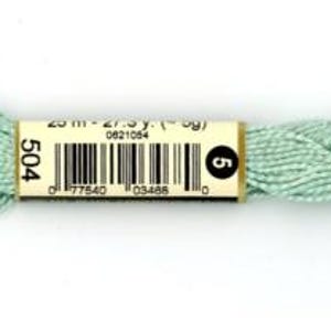 Colors 504 to 554 DMC Pearl Cotton Size 5 Skeins *INSURED SHIPPING* Threads Perle Cotton Coton Perle&#39; Art. 115