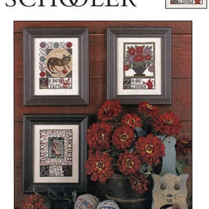 Y*&*Z Cross Stitch Patterns: Prairie Schooler Alphabet Book No. 116 Authorized Reprint 04-2519 DiY