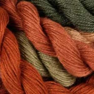 Caron IMPRESSIONS Silk Wool Threads *Insured Shipping*  Solid Colors Hand Dyed Threads
