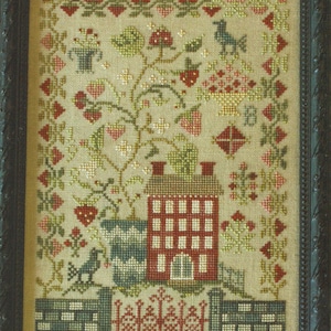 Strawberry Fields Forever Blackbird Designs Counted Cross Stitch Chart 2nd Magical Mystery Tour Original Card Stock Not Finished/Framed DIY