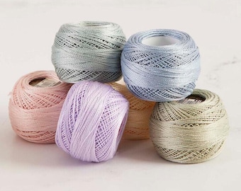 DMC Pearl Cotton Size 12 Balls Threads Perle Coton Art. 116 Cross Stitch Needlepoint