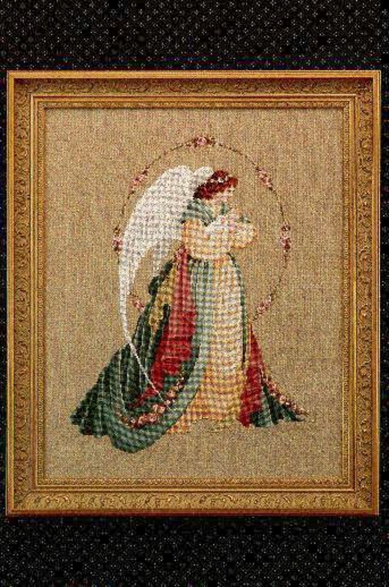 Ach Angel Michael By Powell And Sons Counted Coss Stitch